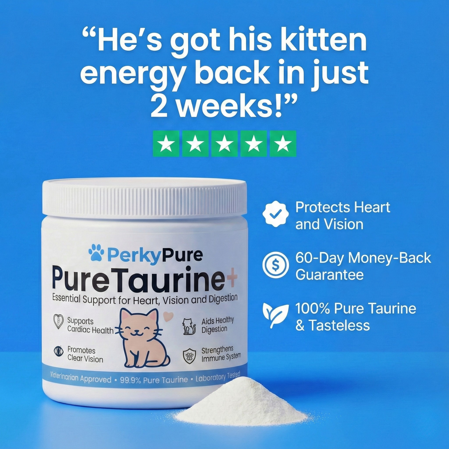 PureTaurine+ - No. 1 Recommended by Veterinarians